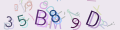 You must read and type the 6 chars within 0..9 and A..F